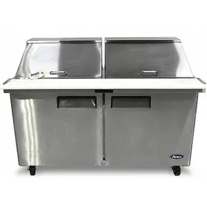 Used Atosa 60in Double Door Sandwich/Salad Mega Top Prep Table - MSF8307GR
