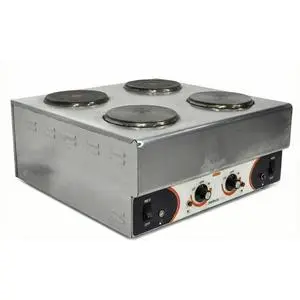 Used Nemco 6311-4-240 Electric 4-Burner Countertop Hot Plate - 240V, 5700W
