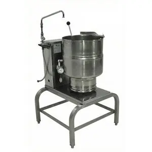Used Groen TDB-40 Countertop Electric Tilting Kettle w/ 40 Qt. Capacity