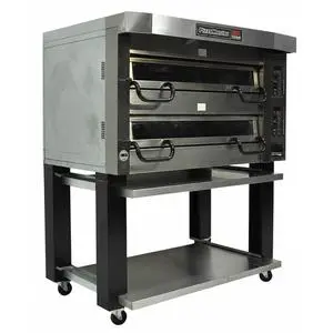 Used Pizza Master PM 732ED Electric 2-Deck Stone Hearth Pizza Oven