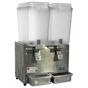 Used Crathco D25-3 Classic (2) 5 Gallon Bowl Cold Beverage Bubbler
