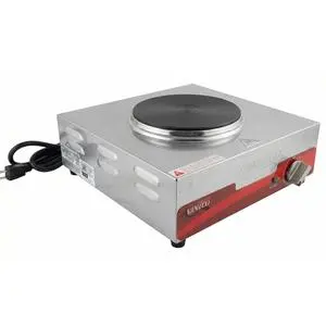 Pre-Owned Avantco 177EB200A 7" Electric Single Burner Hot Plate - 120V, 1500W