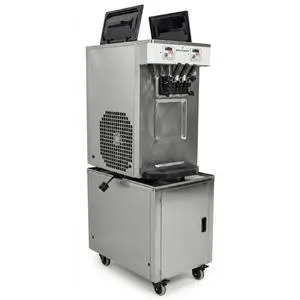 Used Spaceman 6235-C 8.5qt (2) Flavor Soft-Serve Ice Cream Machine W/ Mobile Cart