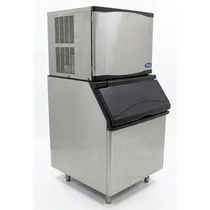 Used Atosa YR450-AP-161/CYR400P 460lb Half-Dice Ice Machine w/ 395lb Bin