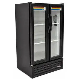 Used True GDM-30-HC-LD Glass Two Door Reach-In Refrigerator Merchandiser