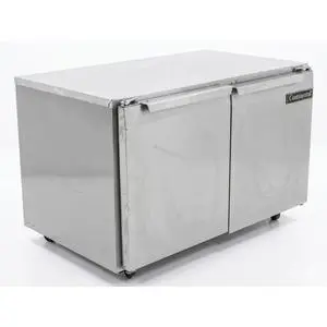 Used Continental Refrigerator DLUC-48-SS 48" Two Door Undercounter Cooler