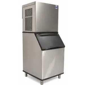 Used Manitowoc RNS1008A/B570 30" Nugget Ice Machine 1,078 Lb/24 Hr w/ 430 Lb Ice Bin
