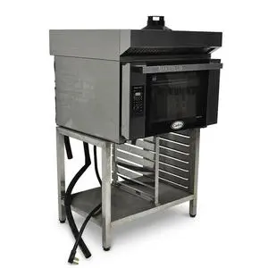 Used Cadco XAFT 04FS LD Full-Size Countertop Electric Convection Oven with Stand