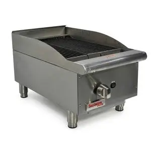 Used Cecilware CCP15 15" Nat Gas Charbroiler 40k BTU