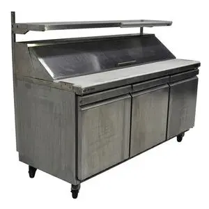 Used Infrico UC72P 72" 3-Door Refrigerated Sandwich Prep Table