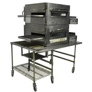 Used Lincoln 1132 Double Stack Electric Conveyor Oven 208V