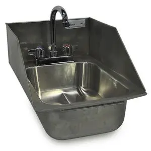 Used John Boos PB-DISINK101405-P-SSLR 1 Compartment Sink w/ 10" x 14" Bowl, 5" Deep
