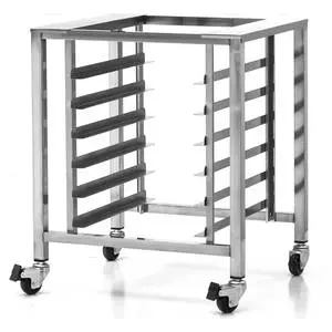 Stainless Convection Oven Stand w/ Casters for E32 & G32