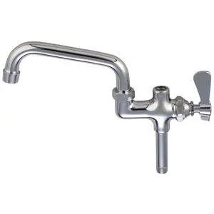 BK Resources Add-On-Faucet NO LEAD for Pre-Rinse w/ 18in DJ Spout NSF - BKF-AF-18-G
