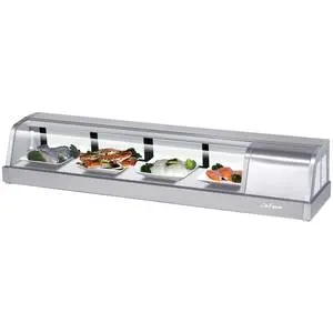 60in Refrigerated Sushi Display Case Stainless Steel