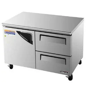 48" Commercial Undercounter Cooler Refrigerator w/ 2 Drawers