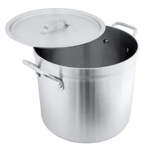 Crestware 30 Quart Stock Pot Standard Gauge Aluminum - POT30