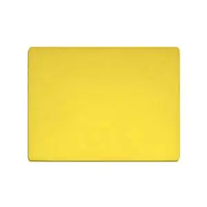 Update International 15in x 20in x 1/2in Yellow Cutting Board - CBYE-1520