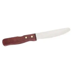 Crestware 1 Dozen Steak Knives Jumbo Round Tip 5in Blade - SKJW