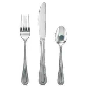 1dz Pearl Stainless Steel Bouillon Spoons