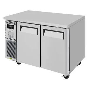 Turbo Air 48in Side Mount Undercounter Freezer 2 Swing Doors - JUF-48-N