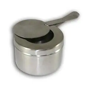 Browne Foodservice 3.5" Chafing Dish Fuel Holder Stainless - 575126-5