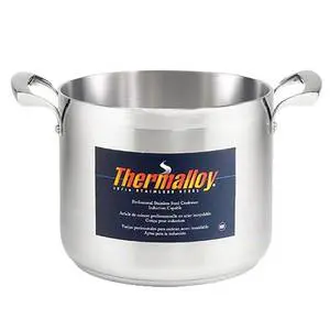 Browne Foodservice 8 Quart Stainless Stock Pot NSF - 5723908