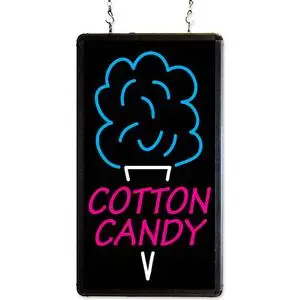 Benchmark Cotton Candy LED Merchandising Sign Ultra-Bright - 92005