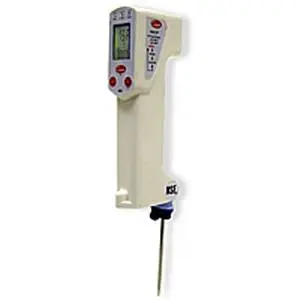 Dual Temp Thermometer Infrared w/ RTD Probe