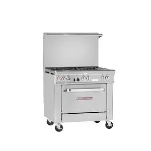 Southbend Ultimate 36" Gas 6 Burner Restaurant Range w/ Standard Oven - 4361D
