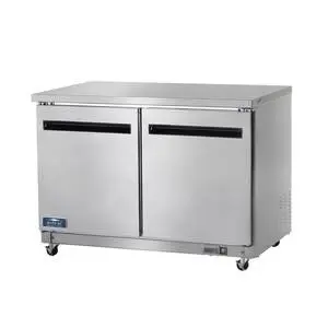 Arctic Air 48" Undercounter Freezer 2 Door Stainless Exterior - AUC48F