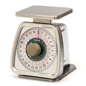 Taylor Precision 25lb Dial Portion Scale Stainless - TS25KL