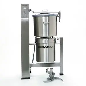 Robot Coupe 63 Qt Vertical Food Cutter Mixer 16 HP with 3 Blade Assembly - R60T