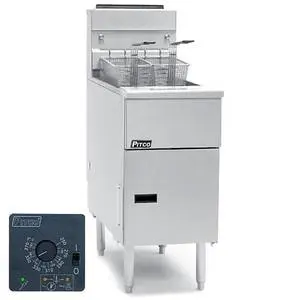 Pitco 50LB. Electric Solstice-R Solid State Deep Fryer - SE14R