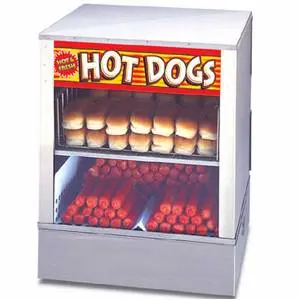 APW Wyott Mr. Frank Hot Dog 2 Door Steamer Holds 150 Hot Dogs 60 Buns - DS-1AP