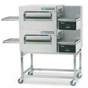 Lincoln 56" Double Stack Gas Digital Conveyor Oven Package - 1180-2G