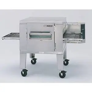 Lincoln 78" Single Stack Digital Gas FastBake Conveyor Oven Package - 1400-FB1G