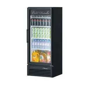 Turbo Air 10.19cf Glass Merchandiser Cooler With 1 Swing Door - TGM-12SD-N6