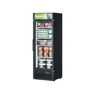 Turbo Air 13.2cf Glass Freezer Merchandiser with 1 Swing Door - TGF-15SD-N