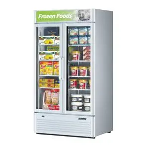 Turbo Air 28.44cf Glass Freezer Merchandiser with 2 Swing Doors - TGF-35SD-N