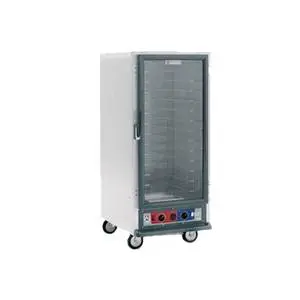3/4 Height Mobile Holding Cabinet w/ Fixed Wire Slides