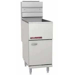 Southbend 80lb Gas Fat Fryer Medium Duty w/ 6" Adjustable Legs - SB65S