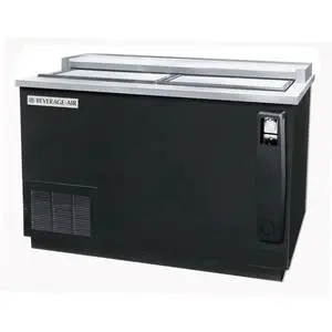 13.7 CuFt Flat Top Sliding Door Bottle Cooler w/ S/S Finish