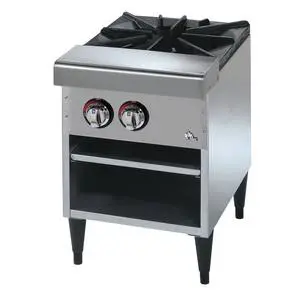 Star-Max 110kBTU Countertop Gas Stock Pot Range - 601SPRF