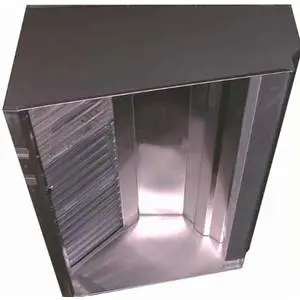 Superior Hoods 5Ft Stainless Steel Restaurant Range Grease Hood NSF NFPA96 - VSSD48-05