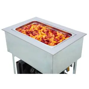 Wells Built-In Three - 12" x 20" Bay Refrigerated Cold Food Well - RCP-300