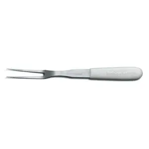 Dexter Russell Sani-Safe 13" Cooks Fork Polypropylene White Handle - S205PCP