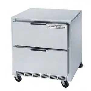 36" Wide  x 29" Deep Undercounter Cooler w/  2 Drawers