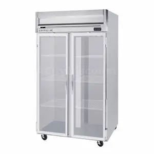 49 CuFt Horizon LED Glass Door Reach-In Freezer w/ S/S Sides