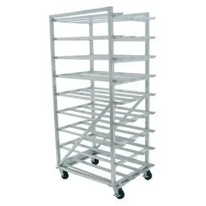 Advance Tabco Mobile Aluminum Full Can Rack Holds (162) #10 Cans - CR10-162M-X